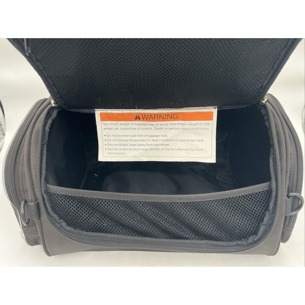 OEM Harley Davidson Bar & Shield Touring Overnight Luggage Bag Nylon - Picture 3 of 11